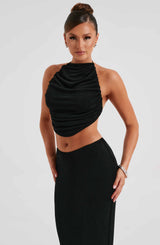 Fifi Top - Black Tops Babyboo Fashion Premium Exclusive Design