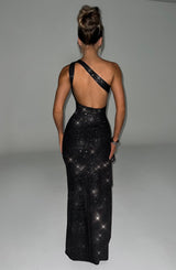 Genevieve Maxi Dress - Black Sparkle Dress Babyboo Fashion Premium Exclusive Design