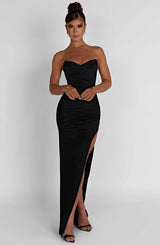 Giovanna Maxi Dress - Black Dress Babyboo Fashion Premium Exclusive Design