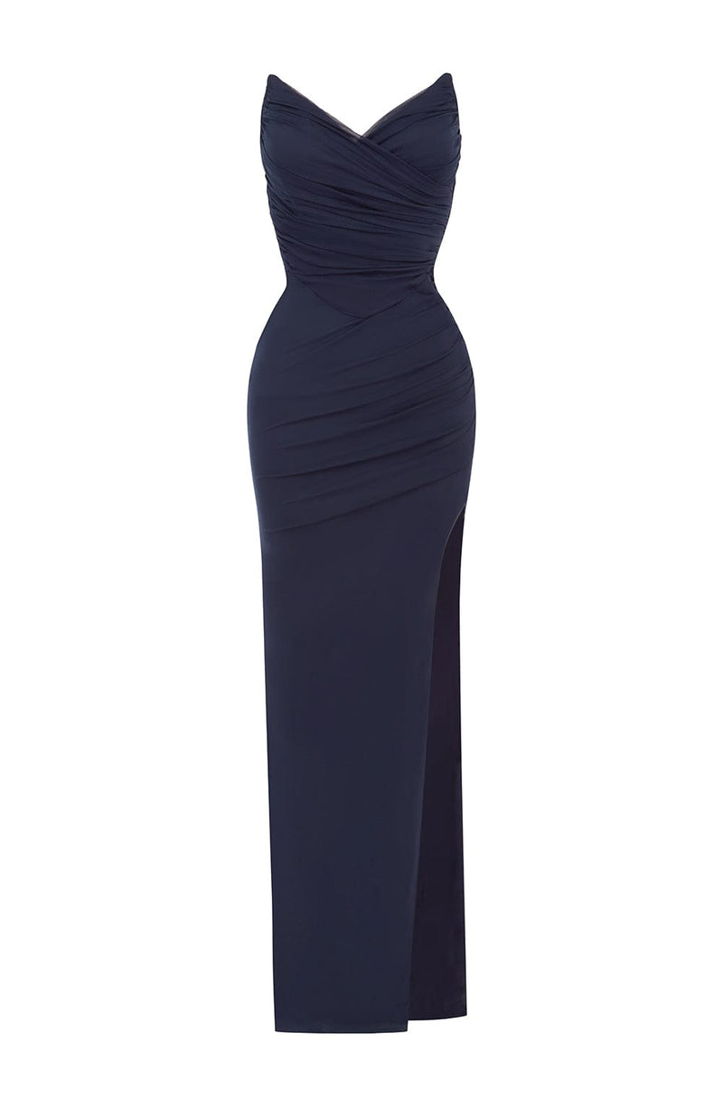 Giovanna Maxi Dress - Navy Dress Babyboo Fashion Premium Exclusive Design