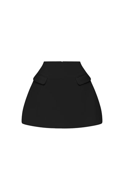 Grace Skort - Black Skorts Babyboo Fashion Premium Exclusive Design