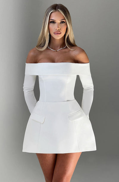 Collective Dress - Grace Skort - Ivory fourth image