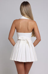 Gretchen Mini Skirt - Ivory Skirt Babyboo Fashion Premium Exclusive Design