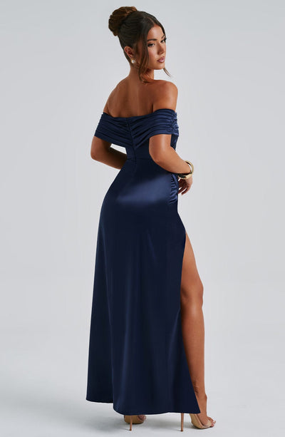 Gwendolyn Maxi Dress - Navy Dress Babyboo Fashion Premium Exclusive Design