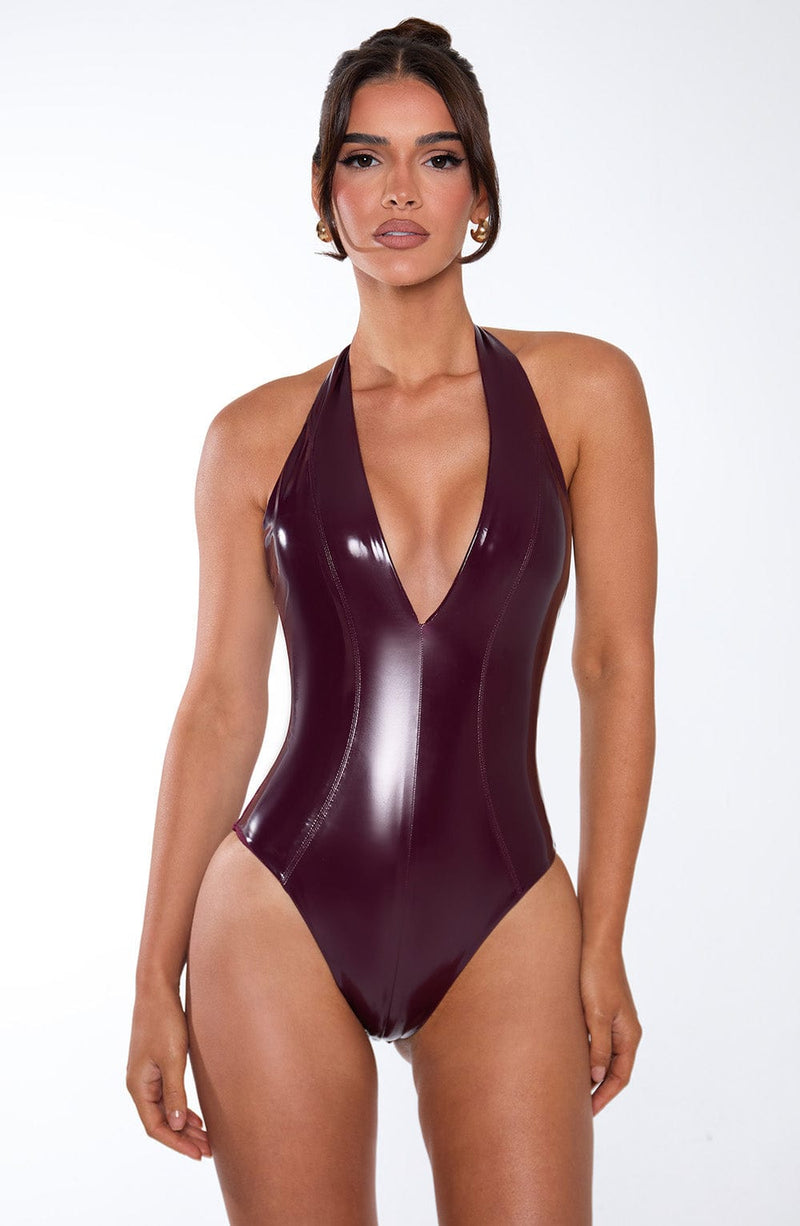 Harley Bodysuit - Cherry Lacquer Bodysuits Babyboo Fashion Premium Exclusive Design