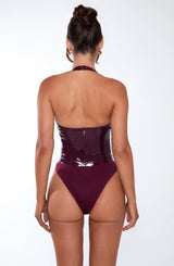 Harley Bodysuit - Cherry Lacquer Bodysuits Babyboo Fashion Premium Exclusive Design