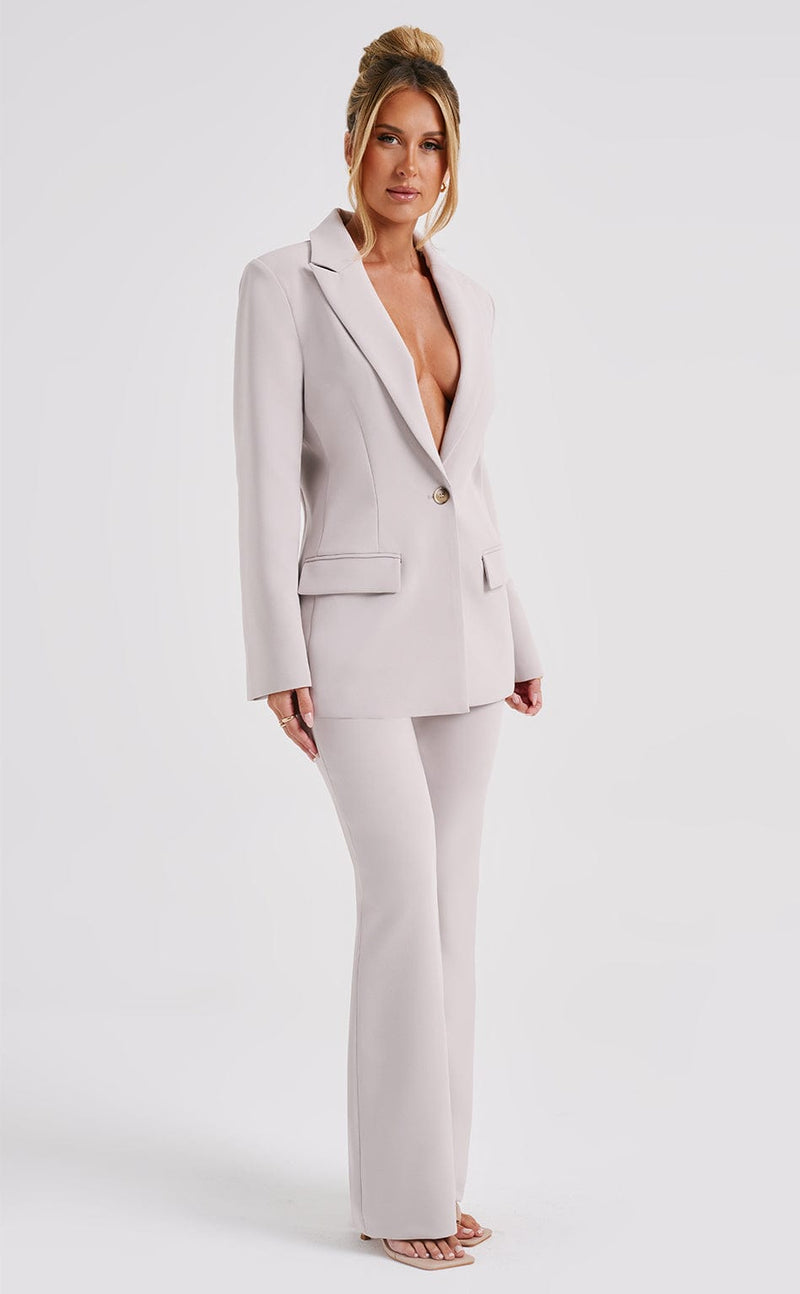 Womens white hot sale suit jacket