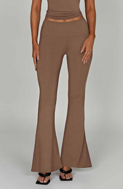 Heidi Pant - Mocha Pants Babyboo Fashion Premium Exclusive Design