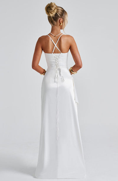 Collective Dress - Helen Maxi Dress - Ivory third image