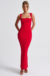 Helena Maxi Dress - Red Dress Babyboo Fashion Premium Exclusive Design