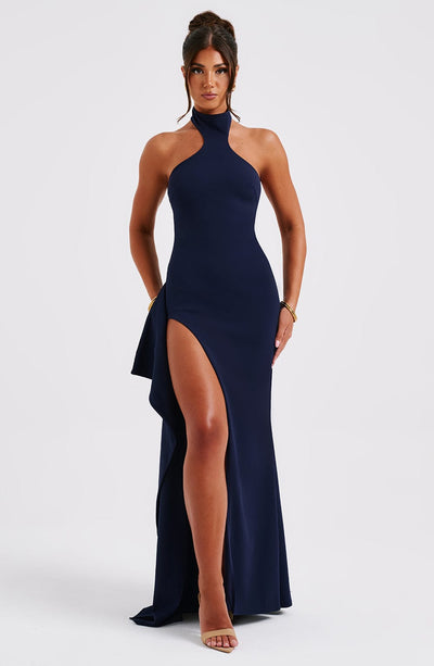 Shop Formal Dress - Isadora Maxi Dress - Navy sixth image