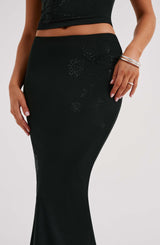 Izi Maxi Skirt - Black Skirt Babyboo Fashion Premium Exclusive Design