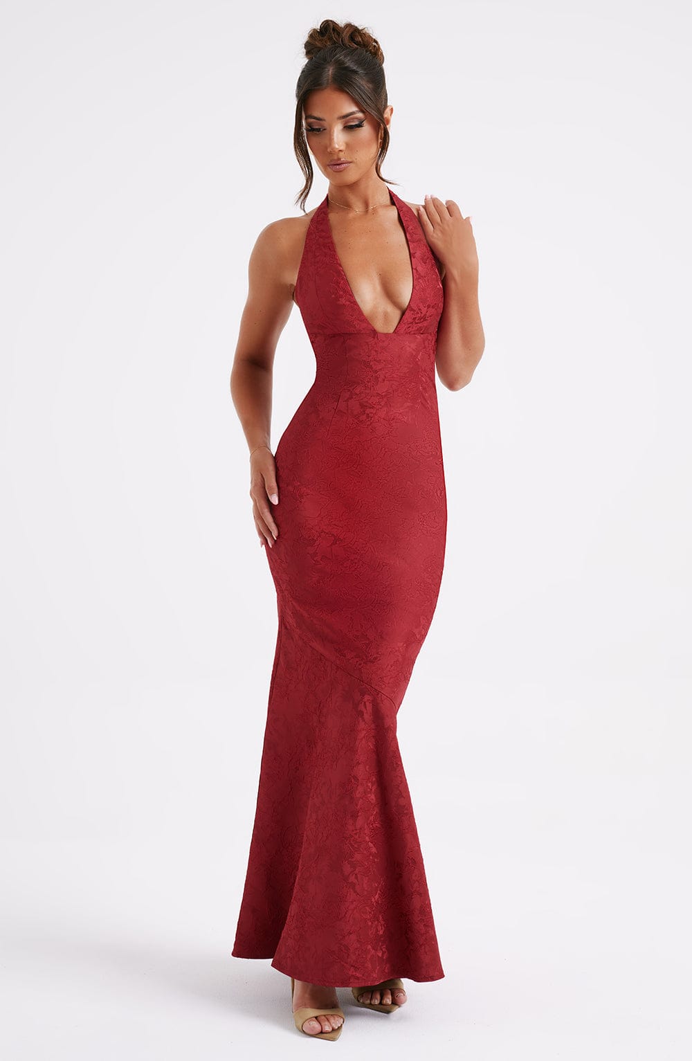 Josephine Maxi Dress - Red – BABYBOO