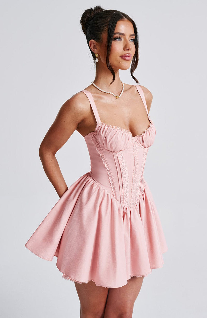 Josie Mini Dress - Blush Dress Babyboo Fashion Premium Exclusive Design