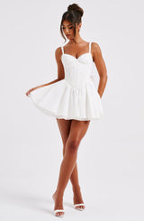 Josie Mini Dress - White Dress Babyboo Fashion Premium Exclusive Design