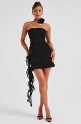 Jules Mini Dress - Black Dress Babyboo Fashion Premium Exclusive Design