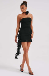 Jules Mini Dress - Black Dress Babyboo Fashion Premium Exclusive Design