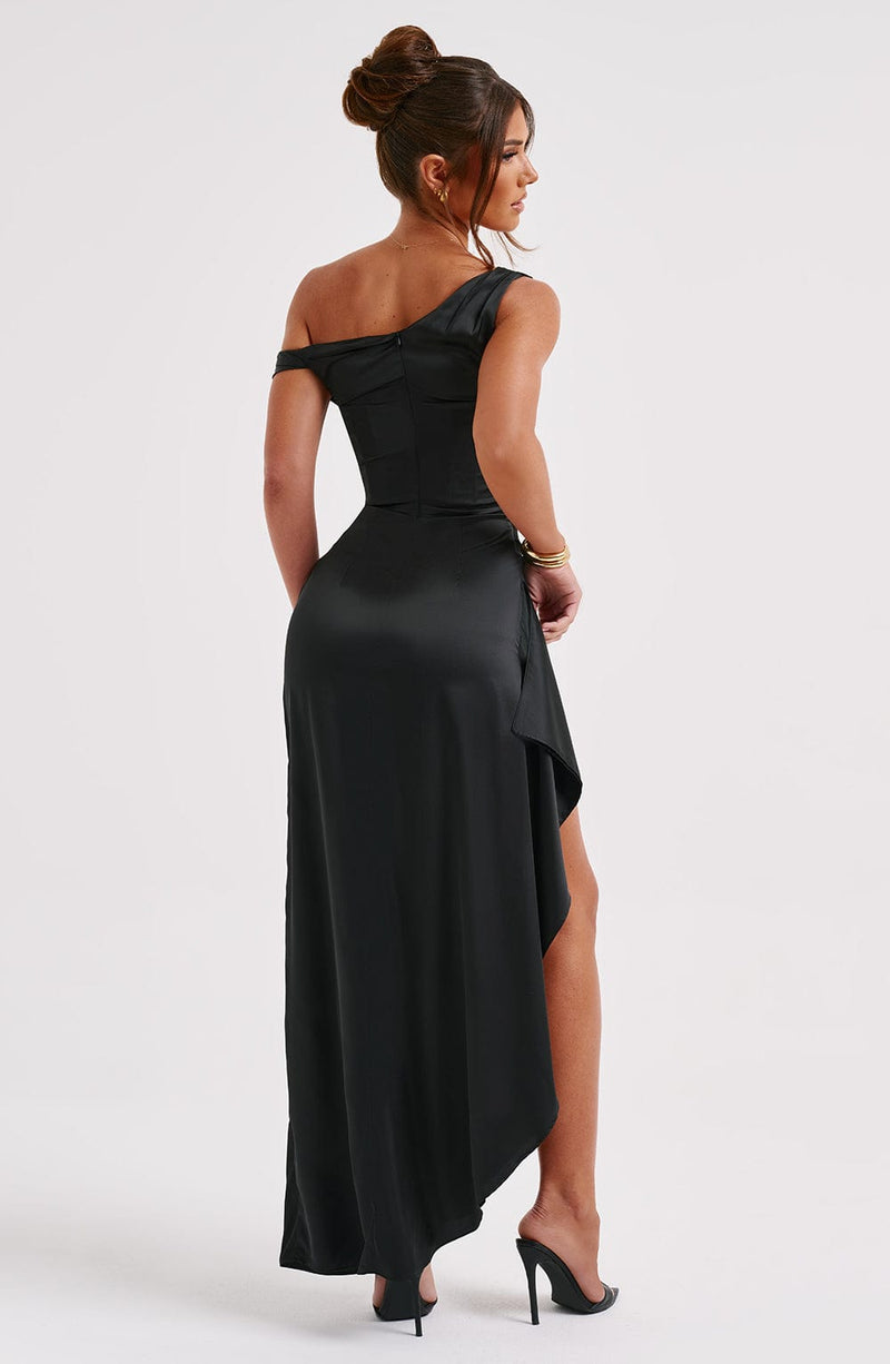 Juliene Maxi Dress - Black Dress Babyboo Fashion Premium Exclusive Design