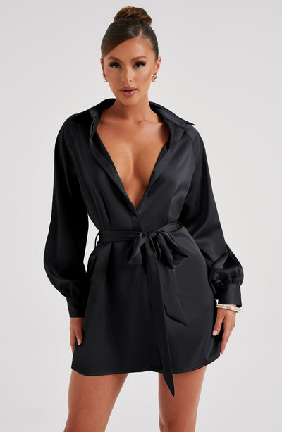Kara Mini Dress - Black Dress Babyboo Fashion Premium Exclusive Design