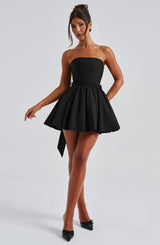 Katrina Mini Dress - Black Dress Babyboo Fashion Premium Exclusive Design