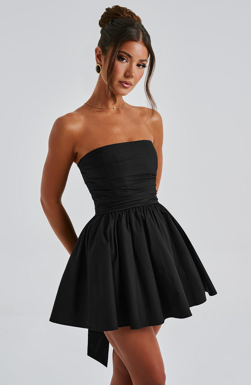 Katrina Mini Dress - Black Dress Babyboo Fashion Premium Exclusive Design