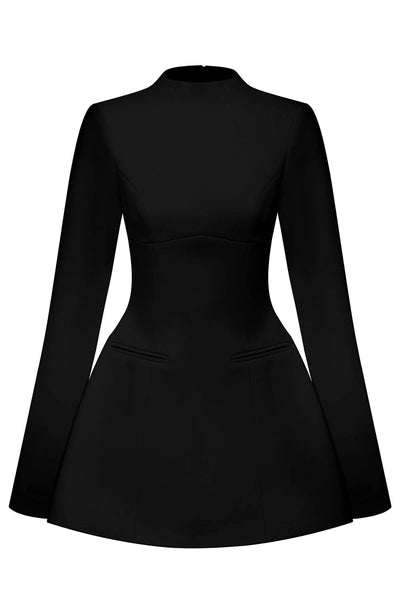 Kelly Mini Dress - Black Dress Babyboo Fashion Premium Exclusive Design