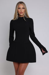 Kelly Mini Dress - Black Dress Babyboo Fashion Premium Exclusive Design