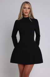 Kelly Mini Dress - Black Dress Babyboo Fashion Premium Exclusive Design