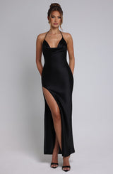 Kiandra Maxi Dress - Black Dress Babyboo Fashion Premium Exclusive Design