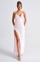 Kiandra Maxi Dress - Blush Dress Babyboo Fashion Premium Exclusive Design