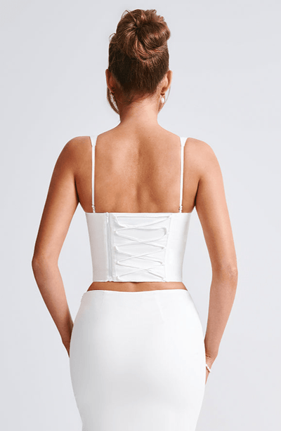 Kinleigh Corset - Ivory Tops Babyboo Fashion Premium Exclusive Design