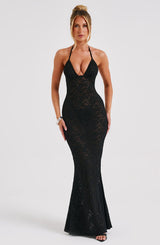 Leilina Maxi Dress -  Black Dress Babyboo Fashion Premium Exclusive Design