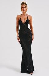 Leilina Maxi Dress -  Black Dress Babyboo Fashion Premium Exclusive Design