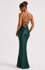 Malika Maxi Dress - Emerald Dress Babyboo Fashion Premium Exclusive Design