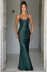 Malika Maxi Dress - Emerald Dress Babyboo Fashion Premium Exclusive Design