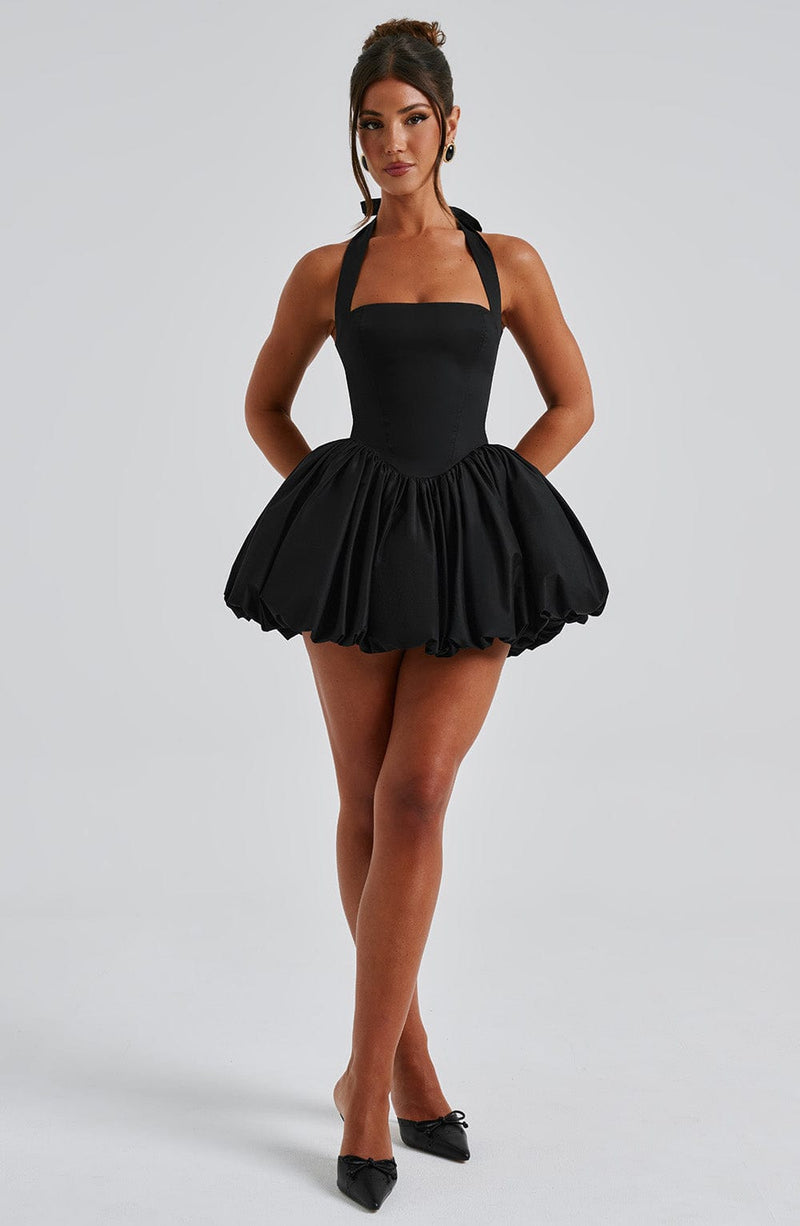 Maricia Mini Dress - Black Dress Babyboo Fashion Premium Exclusive Design