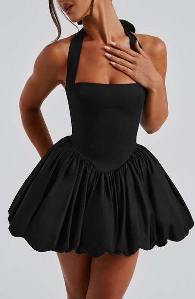 Maricia Mini Dress - Black Dress Babyboo Fashion Premium Exclusive Design