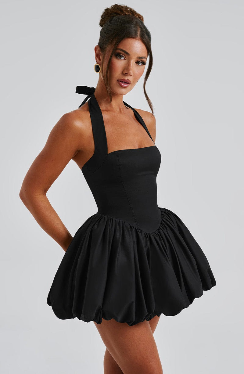 Maricia Mini Dress - Black Dress Babyboo Fashion Premium Exclusive Design