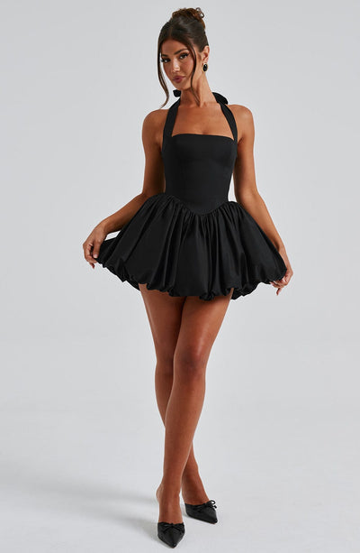 Maricia Mini Dress - Black Dress Babyboo Fashion Premium Exclusive Design