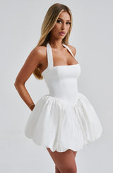 Maricia Mini Dress - Ivory Dress Babyboo Fashion Premium Exclusive Design