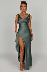 Marilyn Maxi Dress - Sage Dress XS Babyboo Fashion Premium Exclusive Design