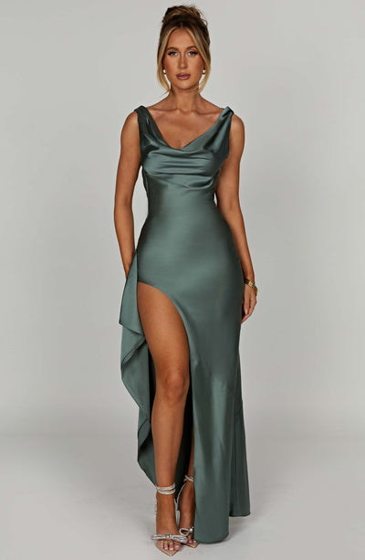Shop Formal Dress - Marilyn Maxi Dress - Sage secondary image