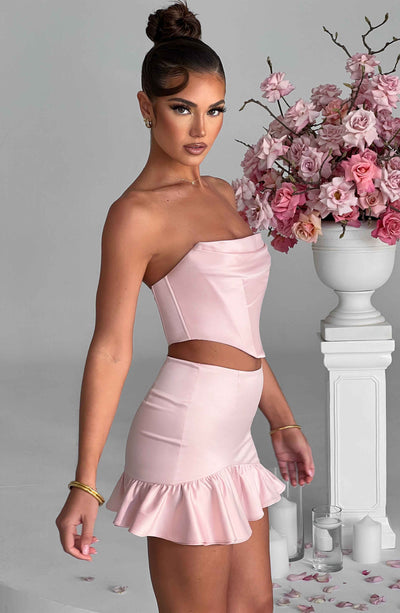 Maura Corset - Blush Tops Babyboo Fashion Premium Exclusive Design