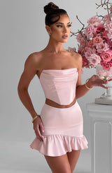 Maura Corset - Blush Tops Babyboo Fashion Premium Exclusive Design