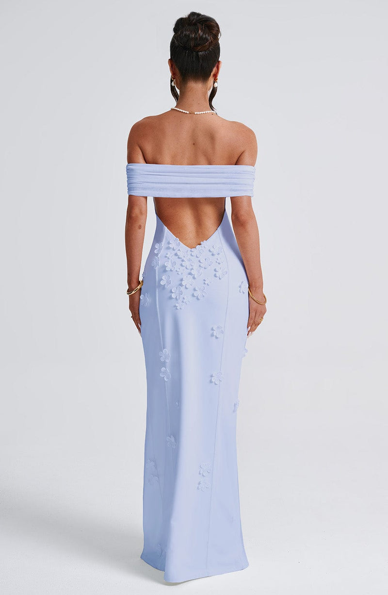 Milani Maxi Dress - Blue Dress Babyboo Fashion Premium Exclusive Design