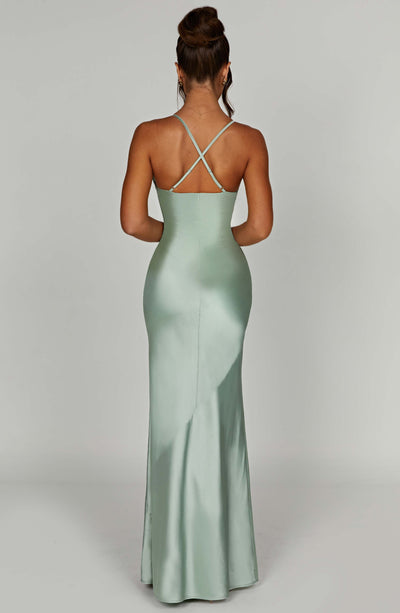 Shop Formal Dress - Miriam Maxi Dress - Sage secondary image
