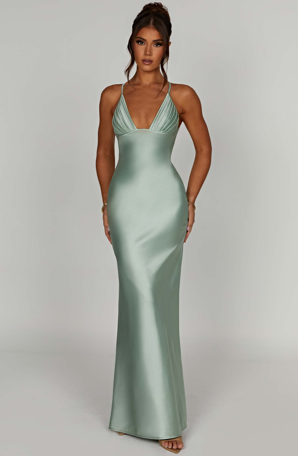 Miriam Maxi Dress - Sage – BABYBOO