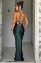 Misha Maxi Dress - Emerald Dress Babyboo Fashion Premium Exclusive Design