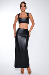 Odetta Maxi Skirt - Black Skirt XS Babyboo Fashion Premium Exclusive Design