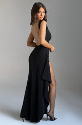 Pandora Maxi Dress - Black Dress Babyboo Fashion Premium Exclusive Design